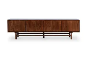 Ollie 200cm TV Unit, Walnut Brown, by Lounge Lovers by Lounge Lovers, a Entertainment Units & TV Stands for sale on Style Sourcebook