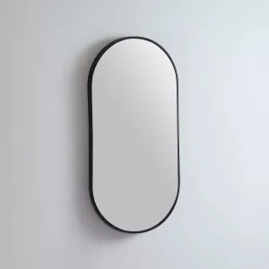 Modern Oblong Coloured Frame Bathroom Mirror - 7 colour options - 46cm x 91cm Nordic Gold by Luxe Mirrors, a Vanity Mirrors for sale on Style Sourcebook