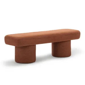 Nico 140cm Bench Seat, Rust Orange by L3 Home, a Benches for sale on Style Sourcebook