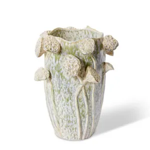 Sueko Lotus Vase - 28 x 26 x 35cm by Elme Living, a Vases & Jars for sale on Style Sourcebook