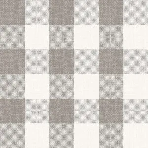 Gingham Pewter 4.5cm by Fusion, a Fabrics for sale on Style Sourcebook