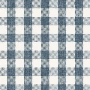 Gingham Blue 2cm by Fusion, a Fabrics for sale on Style Sourcebook