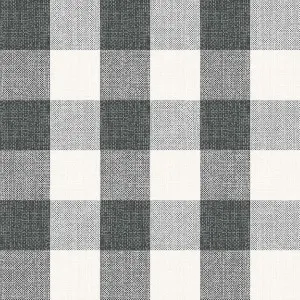 Gingham Midnight 4.5cm by Fusion, a Fabrics for sale on Style Sourcebook