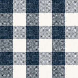 Gingham Denim 4.5cm by Fusion, a Fabrics for sale on Style Sourcebook