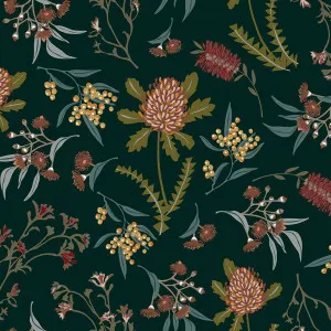 Australiana Teal by Fusion, a Fabrics for sale on Style Sourcebook