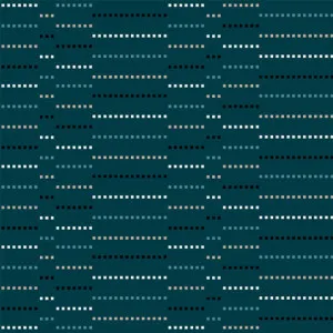 Punchcard Teal by Fusion, a Fabrics for sale on Style Sourcebook