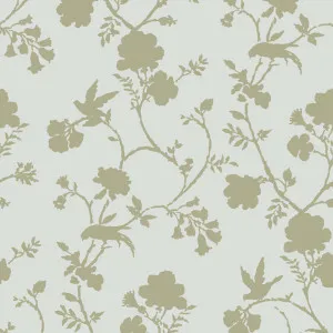 Silhouette Milky Green by Fusion, a Fabrics for sale on Style Sourcebook