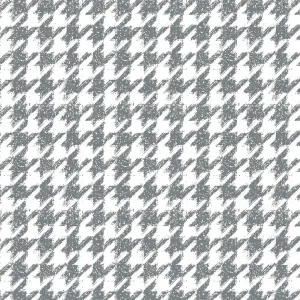 Houndstooth Silver by Fusion, a Fabrics for sale on Style Sourcebook