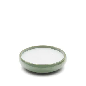 Sapira Ceramic Candle in Green Ø 21 cm by Kave Home, a Candles for sale on Style Sourcebook