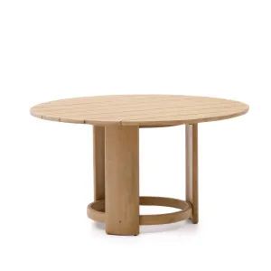 Xoriguer round table in solid eucalyptus wood Ø140 cm FSC 100% by Kave Home, a Tables for sale on Style Sourcebook