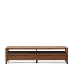 Sashi TV stand made in solid teak wood 200 x 40 cm by Kave Home, a Entertainment Units & TV Stands for sale on Style Sourcebook