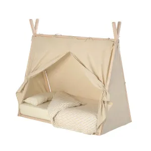 100% cotton canopy for Maralis tipi bed 90 x 190 cm by Kave Home, a Cots & Bassinets for sale on Style Sourcebook