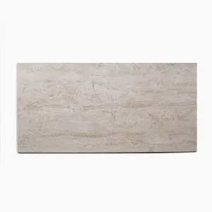 Beige Josie Cross Cut Travertine Tile Tech grip 300 x 600 x 10mm Porcelain by The Blue Space, a Porcelain Tiles for sale on Style Sourcebook