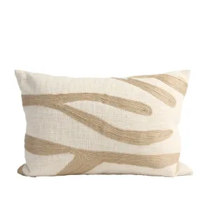 Zanth Cushion - Ivory/Natural by Eadie Lifestyle, a Cushions, Decorative Pillows for sale on Style Sourcebook