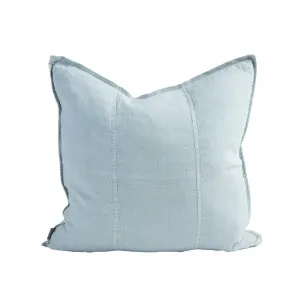 Luca Linen Cushion - Sky by Eadie Lifestyle, a Cushions, Decorative Pillows for sale on Style Sourcebook