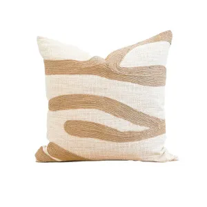 Zanth Cushion - Ivory/Natural by Eadie Lifestyle, a Cushions, Decorative Pillows for sale on Style Sourcebook