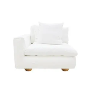 Tully Muse Frost Left Arm Facing Chair Module by James Lane, a Sofas for sale on Style Sourcebook