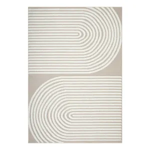 Lotus Abbey Rug 200x290cm in Beige/Off White by OzDesignFurniture, a Contemporary Rugs for sale on Style Sourcebook