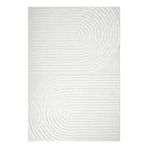 Lotus Abbey Rug 200x290cm in Off White by OzDesignFurniture, a Contemporary Rugs for sale on Style Sourcebook