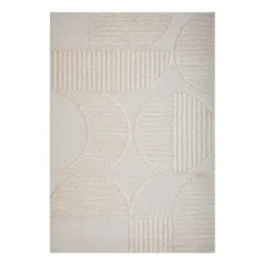 Lotus Leo Rug 240x330cm in Beige by OzDesignFurniture, a Contemporary Rugs for sale on Style Sourcebook