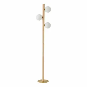 Chloe Floor Lamp28x150.5cm in Natural by OzDesignFurniture, a Floor Lamps for sale on Style Sourcebook