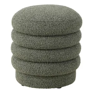 Tiana Ottoman 43x47cm in Sage by OzDesignFurniture, a Ottomans for sale on Style Sourcebook