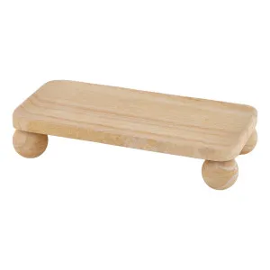 Uma Footed Tray 36x7cm in Tan by OzDesignFurniture, a Trays for sale on Style Sourcebook