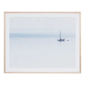 Blue Sail 2 Framed Print in 101 x 81cm by OzDesignFurniture, a Prints for sale on Style Sourcebook