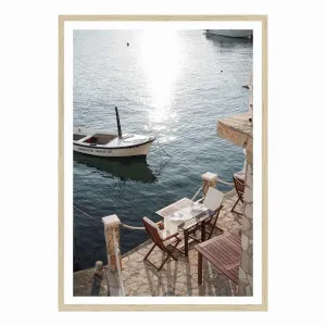 Hvar Date Framed Print in 73 x 103cm by OzDesignFurniture, a Prints for sale on Style Sourcebook