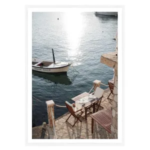 Hvar Date Framed Print in 61 x 84cm by OzDesignFurniture, a Prints for sale on Style Sourcebook