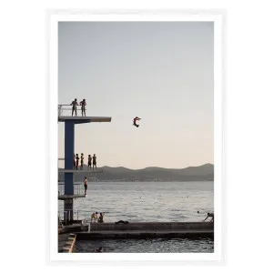 Kolovare Croatia Framed Print in 61 x 84cm by OzDesignFurniture, a Prints for sale on Style Sourcebook