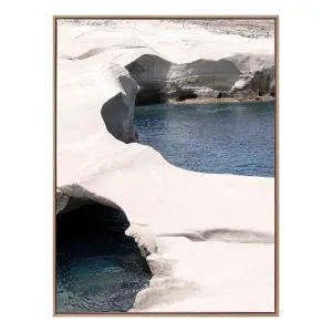 Mediterranean Cove Box Framed Canvas in 123 x 163cm by OzDesignFurniture, a Painted Canvases for sale on Style Sourcebook