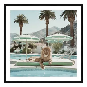 Alfie Framed Print in 95 x 95cm by OzDesignFurniture, a Prints for sale on Style Sourcebook