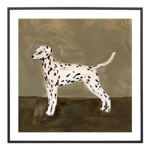 Dalmatian Portrait Framed Print in 98 x 98cm by OzDesignFurniture, a Prints for sale on Style Sourcebook