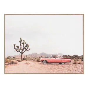 Desert Cadillac Box Framed Canvas in 123 x 93cm by OzDesignFurniture, a Painted Canvases for sale on Style Sourcebook