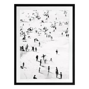 Ebb & Flow Framed Print in 84 x 105cm by OzDesignFurniture, a Prints for sale on Style Sourcebook