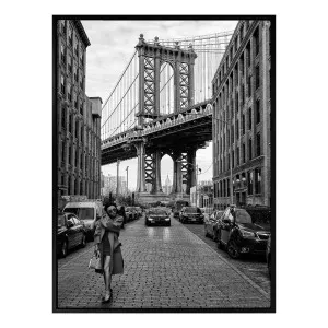 Manhattan Bridge Box Framed Canvas in 78 x 103cm by OzDesignFurniture, a Painted Canvases for sale on Style Sourcebook