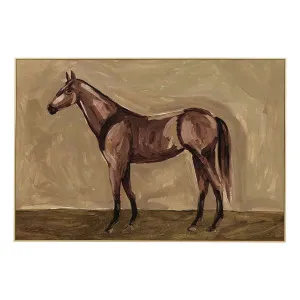 Painted Steed Box Framed Canvas in 77 x 52cm by OzDesignFurniture, a Painted Canvases for sale on Style Sourcebook