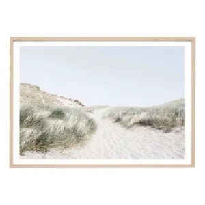 Seaside Path Framed Print in 62 x 45cm by OzDesignFurniture, a Prints for sale on Style Sourcebook