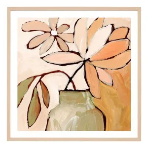 Vase Arrangement Framed Print in 68 x 68cm by OzDesignFurniture, a Prints for sale on Style Sourcebook