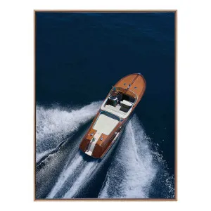 Vintage Speedboat Box Framed Canvas in 123 x 163cm by OzDesignFurniture, a Painted Canvases for sale on Style Sourcebook