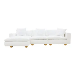 Tully Muse Frost Chaise Sofa - 3 Seater by James Lane, a Sofas for sale on Style Sourcebook