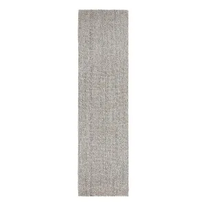 Arabella Rug 80x300cm in Natural/Charcoal by OzDesignFurniture, a Contemporary Rugs for sale on Style Sourcebook