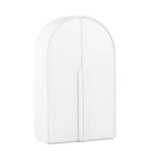 Alora 150cm (H) Ash Curve Cabinet - White by Interior Secrets - AfterPay Available by Interior Secrets, a Cabinets, Chests for sale on Style Sourcebook