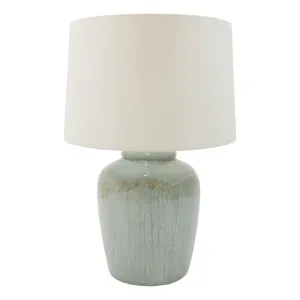 Seychelles Table Lamp 27x63cm in Soft Blue by OzDesignFurniture, a Table & Bedside Lamps for sale on Style Sourcebook