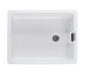 Turner Hastings Belfast Farmhouse Butler Sink With Internal Overflow Gloss White 600mm by Turner Hastings, a Basins for sale on Style Sourcebook