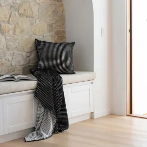 Bambury Dora Black Throw by null, a Throws for sale on Style Sourcebook