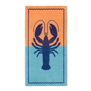 Bambury Jacquard Lobster Beach Towel by null, a Outdoor Accessories for sale on Style Sourcebook