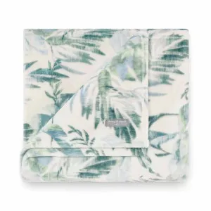 Tommy Bahama Wallpaper Leaves Blanket by null, a Blankets & Throws for sale on Style Sourcebook