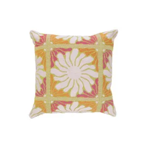 Bambury Zinnia Sorbet 50x50cm Cushion by null, a Cushions, Decorative Pillows for sale on Style Sourcebook